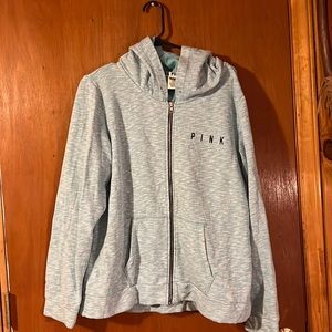 💙Pink zip up hoodie💙